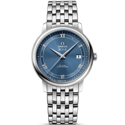 Omega De Ville 39.5MM Swiss Quartz Movement Sapphire Glass Watch